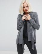 Religion Escape Cardigan - Gray