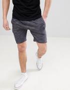 Blend Space Dye Jersey Shorts - Navy