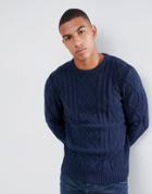 Another Influence Cable Knit Sweater