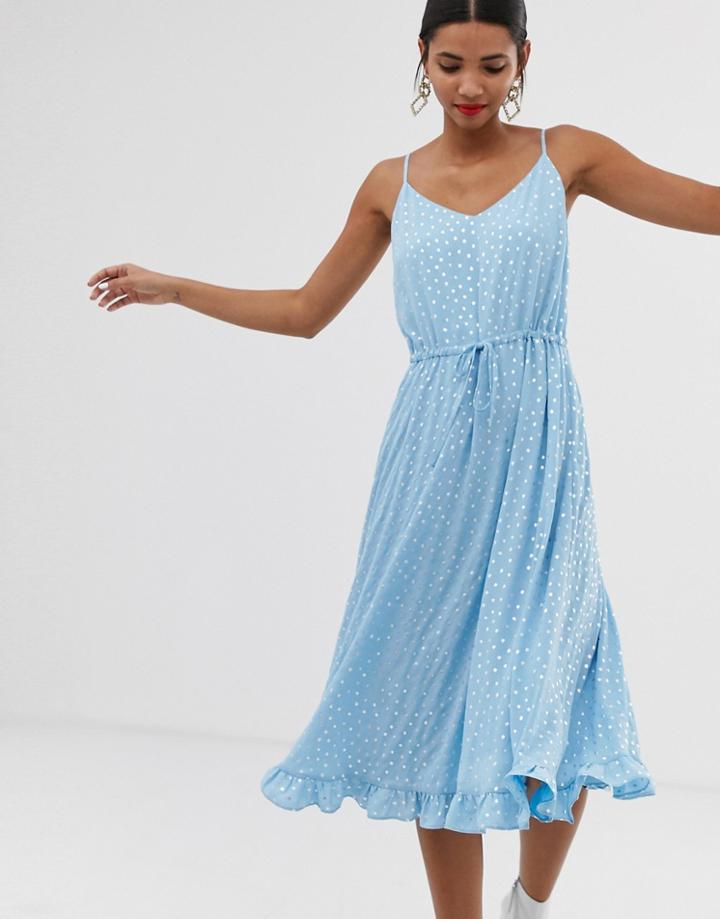 Essentiel Antwerp Slippe Centered Midi Dress