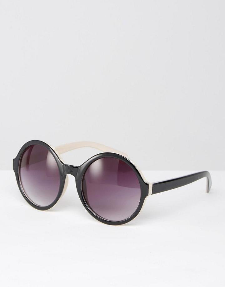 Missguided Oversized Frame Sunglasses - Brown