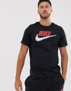 Nike Brand Mark T-shirt In Black