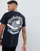 Cheats & Thieves Club Back Print T-shirt - Black