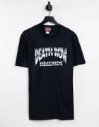 Death Row Records Oversized T-shirt In Black