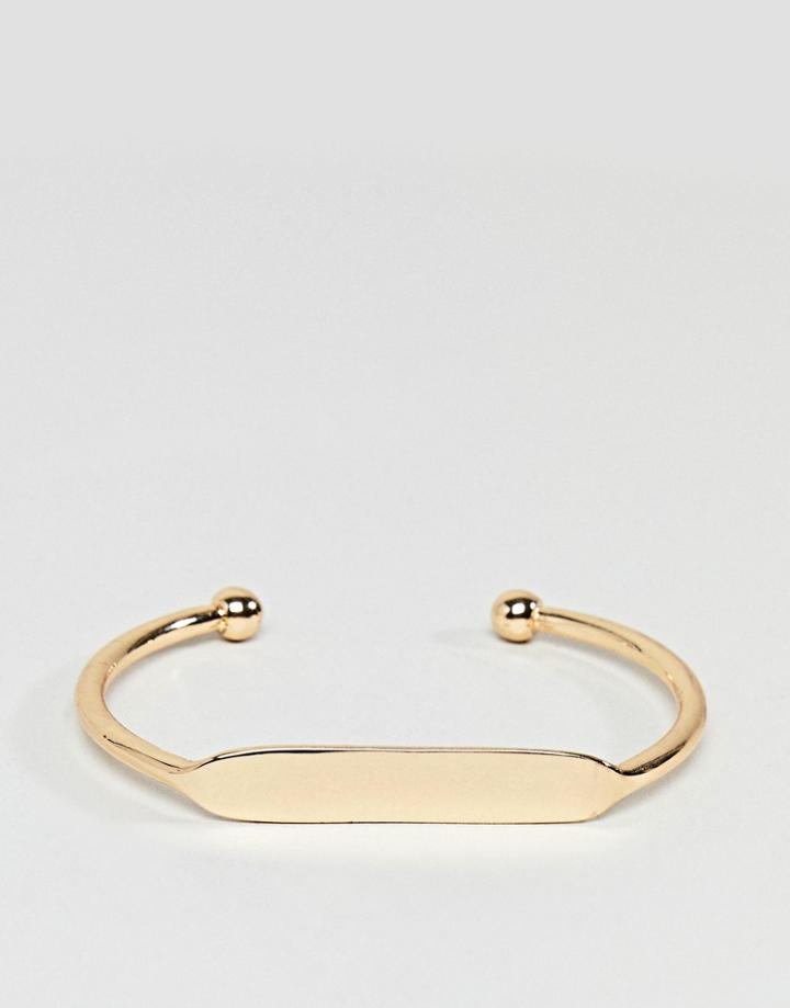 Designb Gold Cuff Exclusive To Asos - Gold