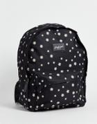 Skinnydip Recycled Daisy Backpack In Black