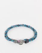 Classics 77 Braided Woven Bracelet In Blue-blues