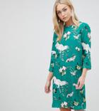 Y.a.s Tall Crane Dress - Green