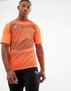Puma Ftblnxt Graphic T-shirt In Orange - Orange