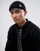 Element Fisherman Beanie In Black - Black