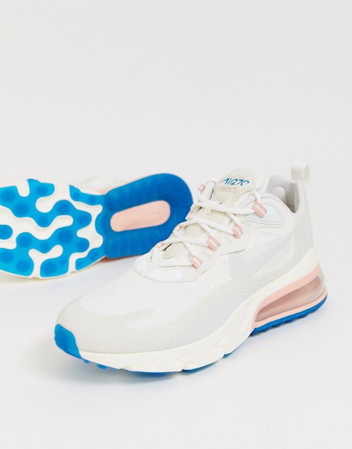 Nike Air Max 270 React Sneakers In White