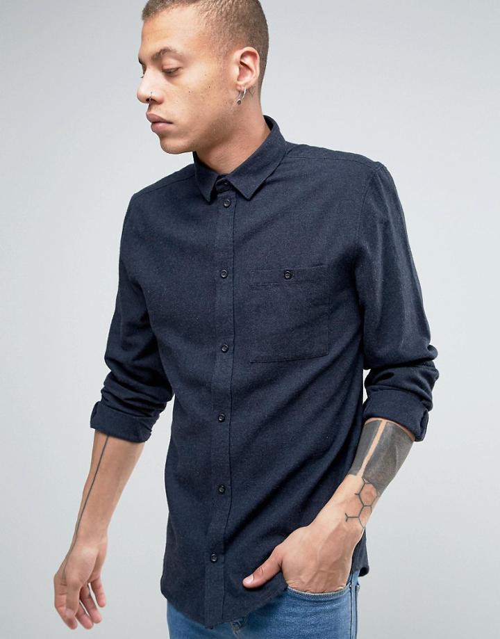 Weekday Delta Shirt - Navy