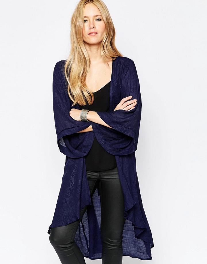 Minimum Illah Navy Kimono - Navy