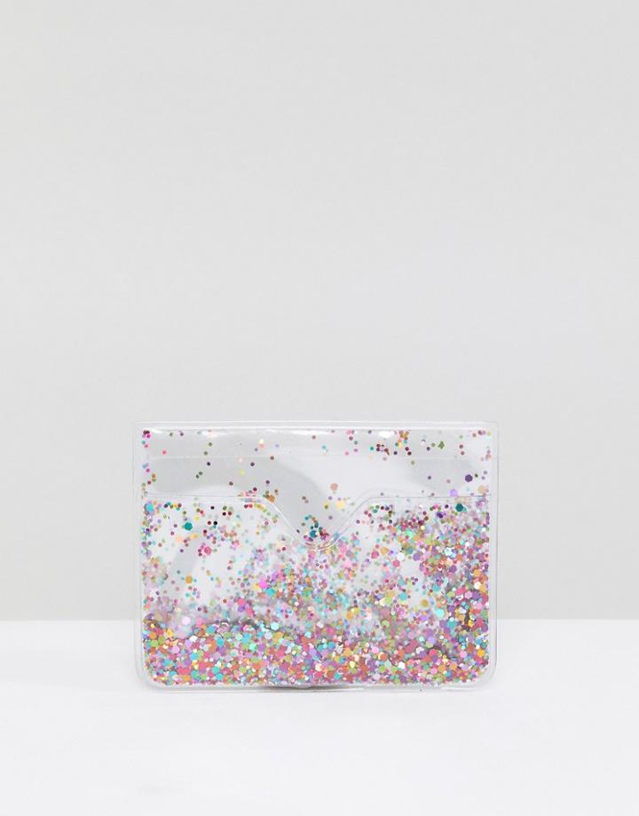 Skinnydip Fiesta Glitter Card Holder - Multi