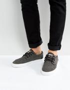 Djinns Nice Rip Sneakers In Gray - Black