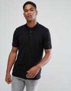 Only & Sons Polo Shirt In Slim Fit - Black