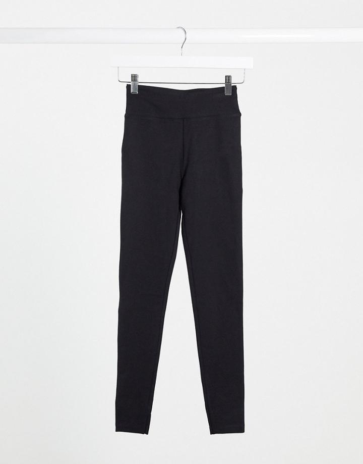 Asos 4505 Icon Legging In Black Cotton