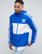 Adidas Originals Clfn Windbreaker In Blue Bk5938 - Blue