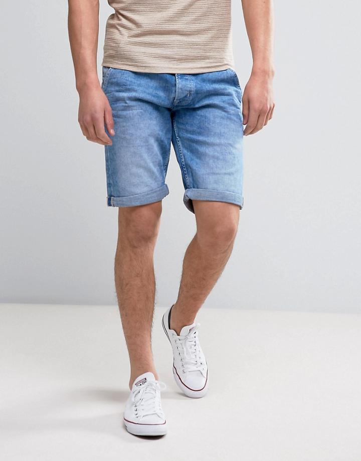 Wrangler Colton Denim Short Regular Fit - Blue