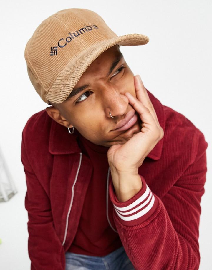 Columbia Lodge Back Ball Cap In Brown