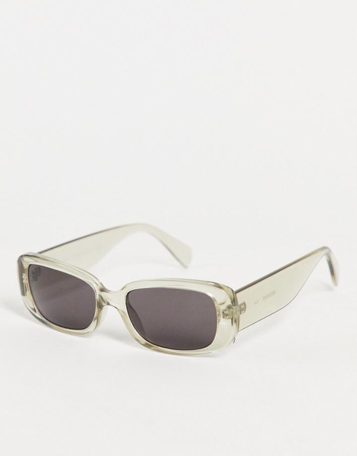 Weekday Run Sunglasses In Green