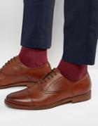 Aldo Thobe Leather Oxford Shoes - Brown