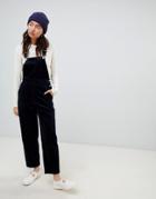Weekday Cord Overall In Navy - Navy