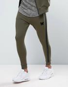 Good For Nothing Joggers In Khaki Skinny Fit - Green