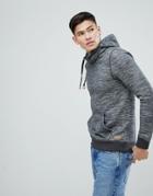 Esprit Hoodie With Funnel Neck - Gray