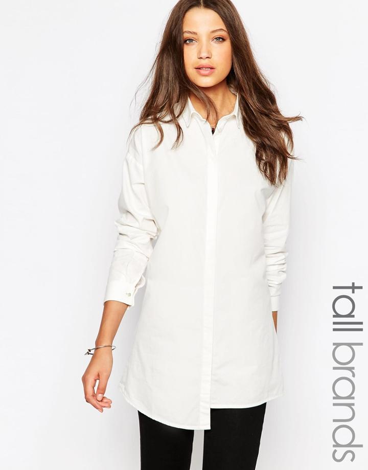 Noisy May Tall Shirt - Cream