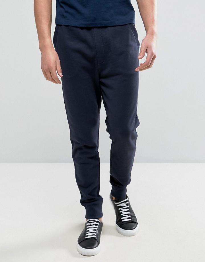 Boss Orange By Hugo Boss South Uk Logo Sweat Joggers Navy - Navy