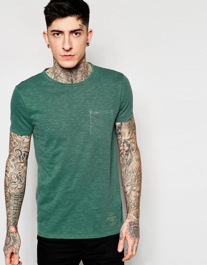 Scotch & Soda Dyed T-shirt - Green