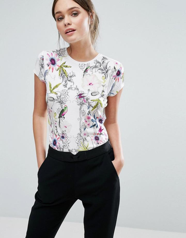 Ted Baker Hazelto T-shirt - Yellow