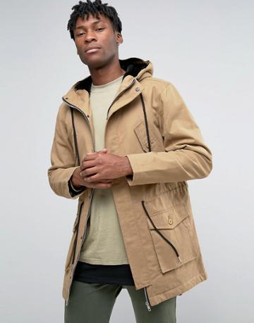 Illusive London Parka - Beige