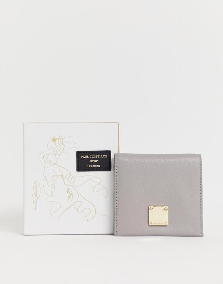 Paul Costelloe Real Leather Fold Over Mini Ladies' Wallet - Multi