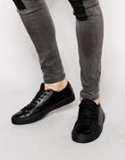 Aldo Amede Leather Sneakers - Black