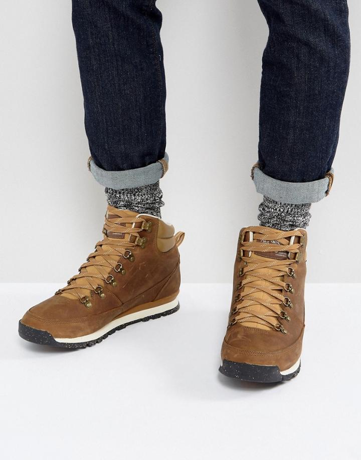 The North Face Back To Berkeley Redux Leather Hiking Boot In Brown - Brown