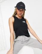 The North Face Simple Logo Tank Top In Black