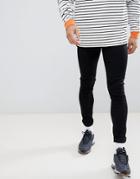 Ldn Dnm Super Skinny Spray On Jeans In Black