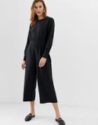 Pieces Kennedy Relaxed Jumpsuit - Black