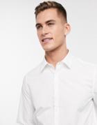 Asos Design Smart Shirt In White