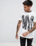 New Look T-shirt With City Print In White - White