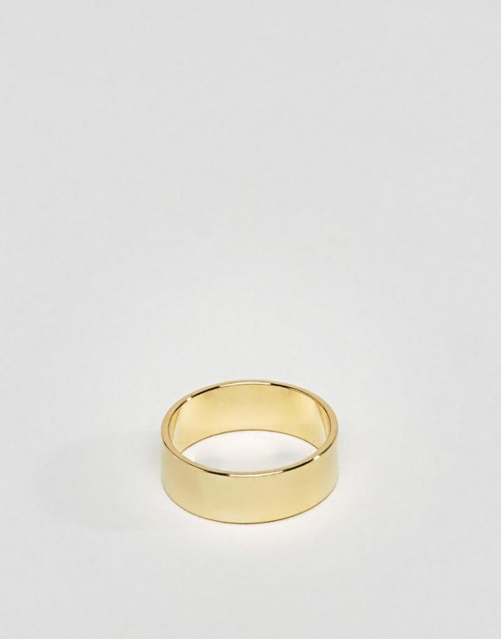 Asos Gold Plated Ring - Gold