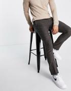 Twisted Tailor Buchanan Skinny Suit Pants In Dark Brown