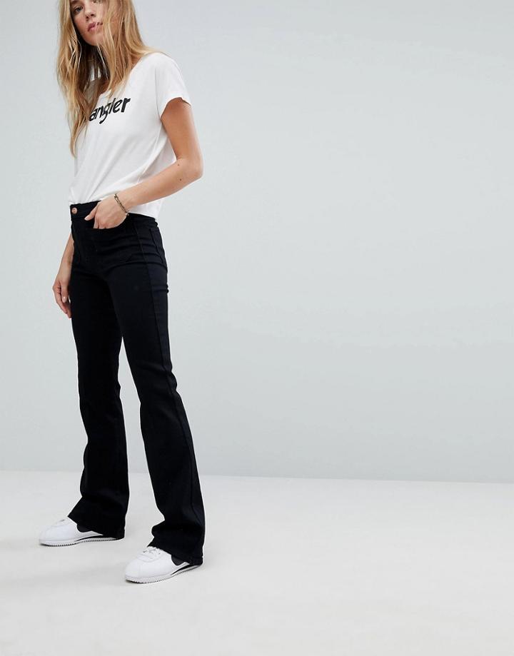 Wrangler Retro Flare Jean - Black