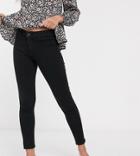 New Look Petite Skinny Jeans In Black-blues
