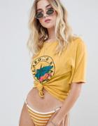 Billabong Logo Beach T-shirt - Yellow
