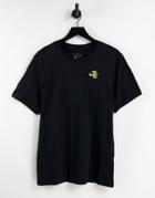Nike Logo Twist Pack Lbr Embroidered Logo T-shirt In Black