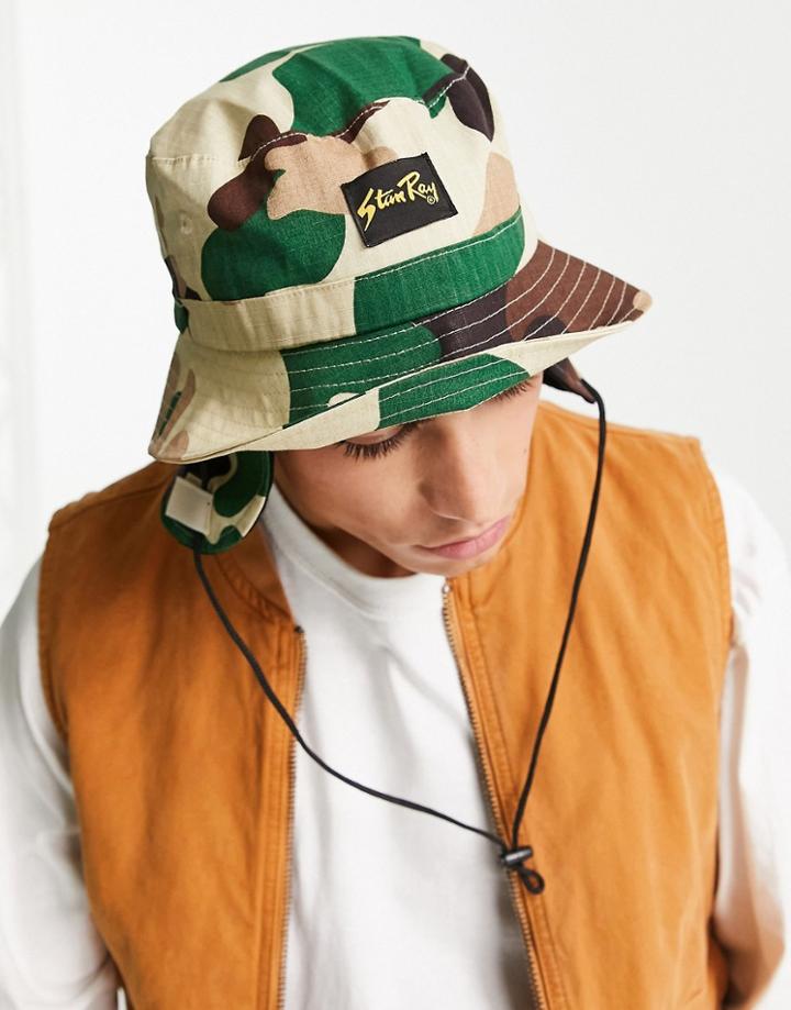 Stan Ray Winter Bucket Hat In Camo-multi