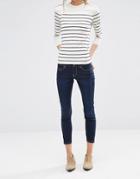 Vero Moda Skinny Ankle Jeans 30 Length - Blue